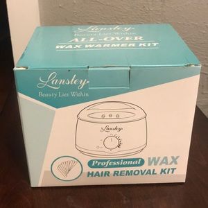 Wax hair removal kit